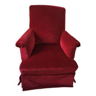 Comfortable toad armchair Napoleon III