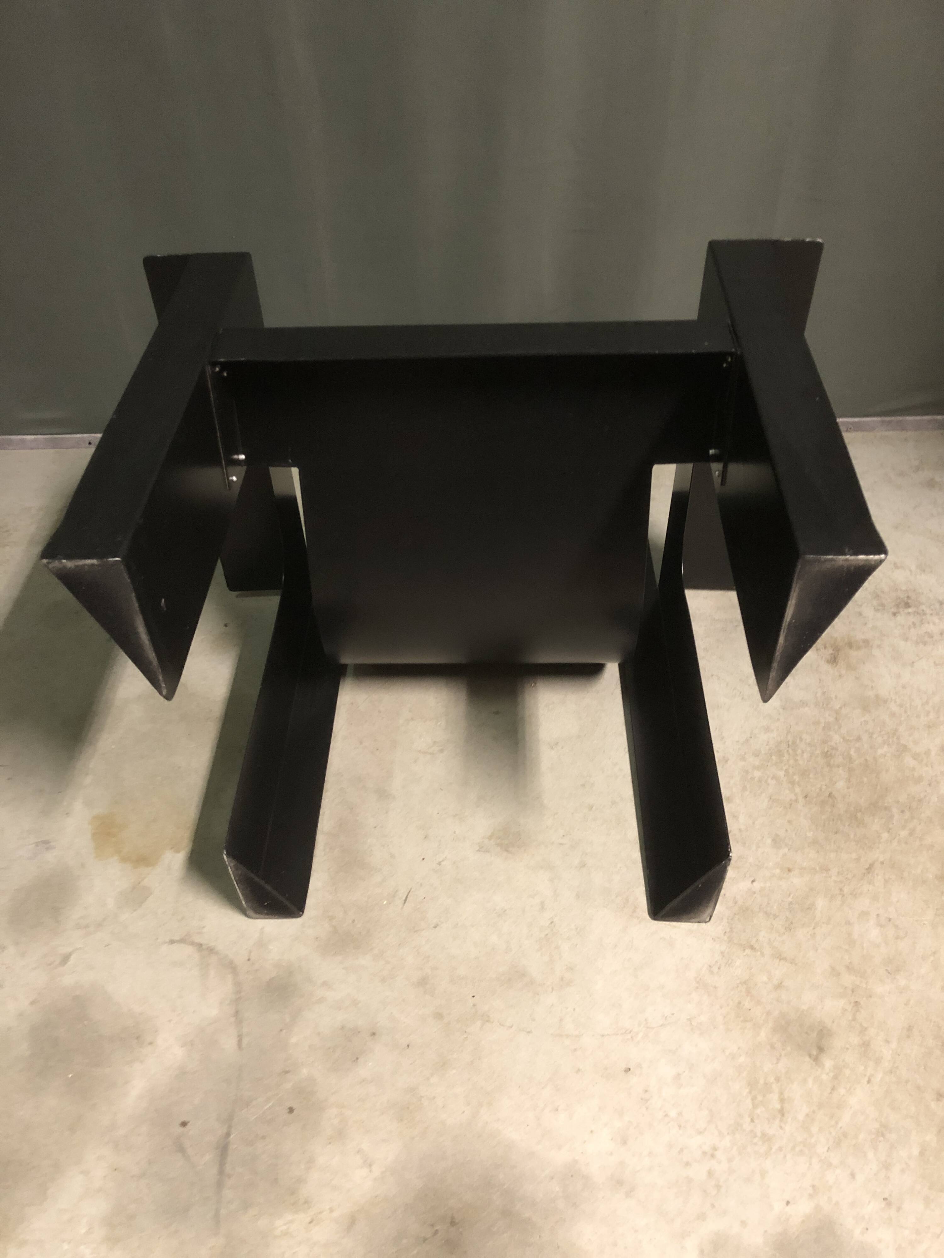 Rare rietveld arm chair by giandomenico belotti for alias, 1984