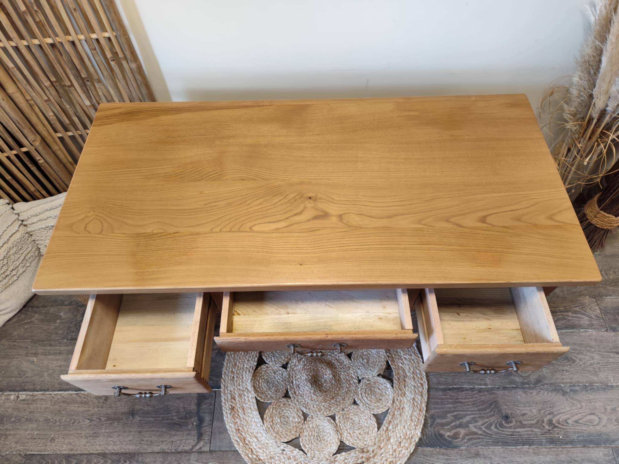 Solid oak desk