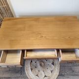 Solid oak desk