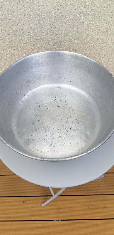 Aluminum basin