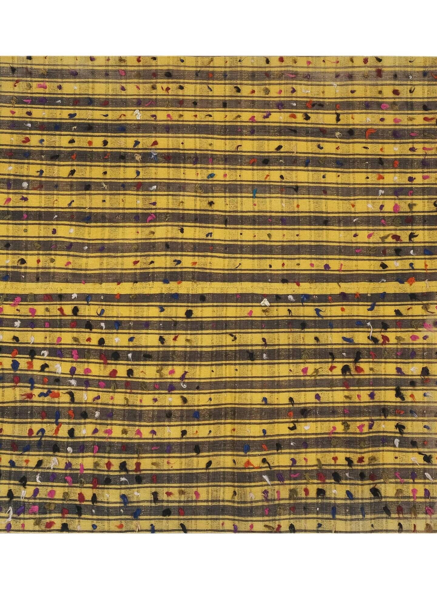 Vintage Turkish kilim, handwoven, 204x225 cm.
