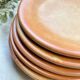 5 Vintage Vallauris Stoneware Plates