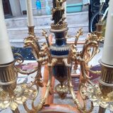 Lustre en bronze 9 lumières