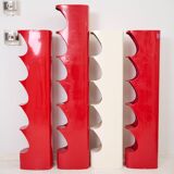 Red "Totem" column, Valeric Doubroucinskis, Rodier 1970s