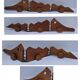XL wooden crocodile sculpture