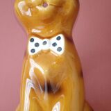 Vintage earthenware cat pitcher