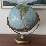 Globe with relief