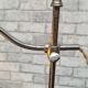 Desk lamp 1920 nickel plated . 58x 35