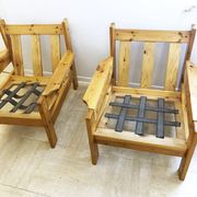 Pair of Scandinavian armchairs, 1970
