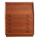 Teak Secretary Dyrlund Denmark Mid Century Desk