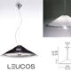 Leucos Murano glass, large round pendant lamp by Renato Toso, model Melania