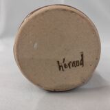 Soliflore sandstone signed Robert Heraut