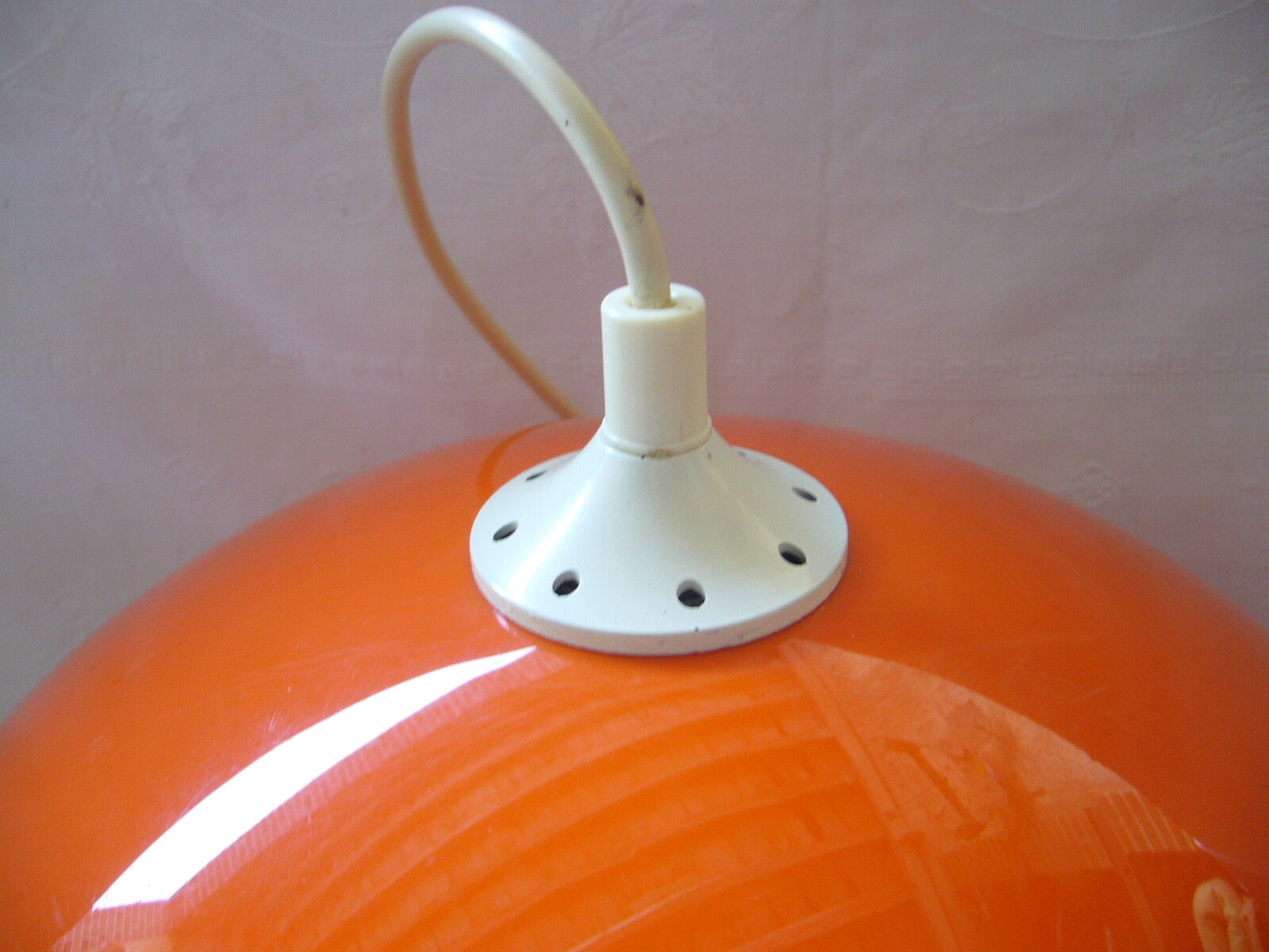 vintage orange hanging