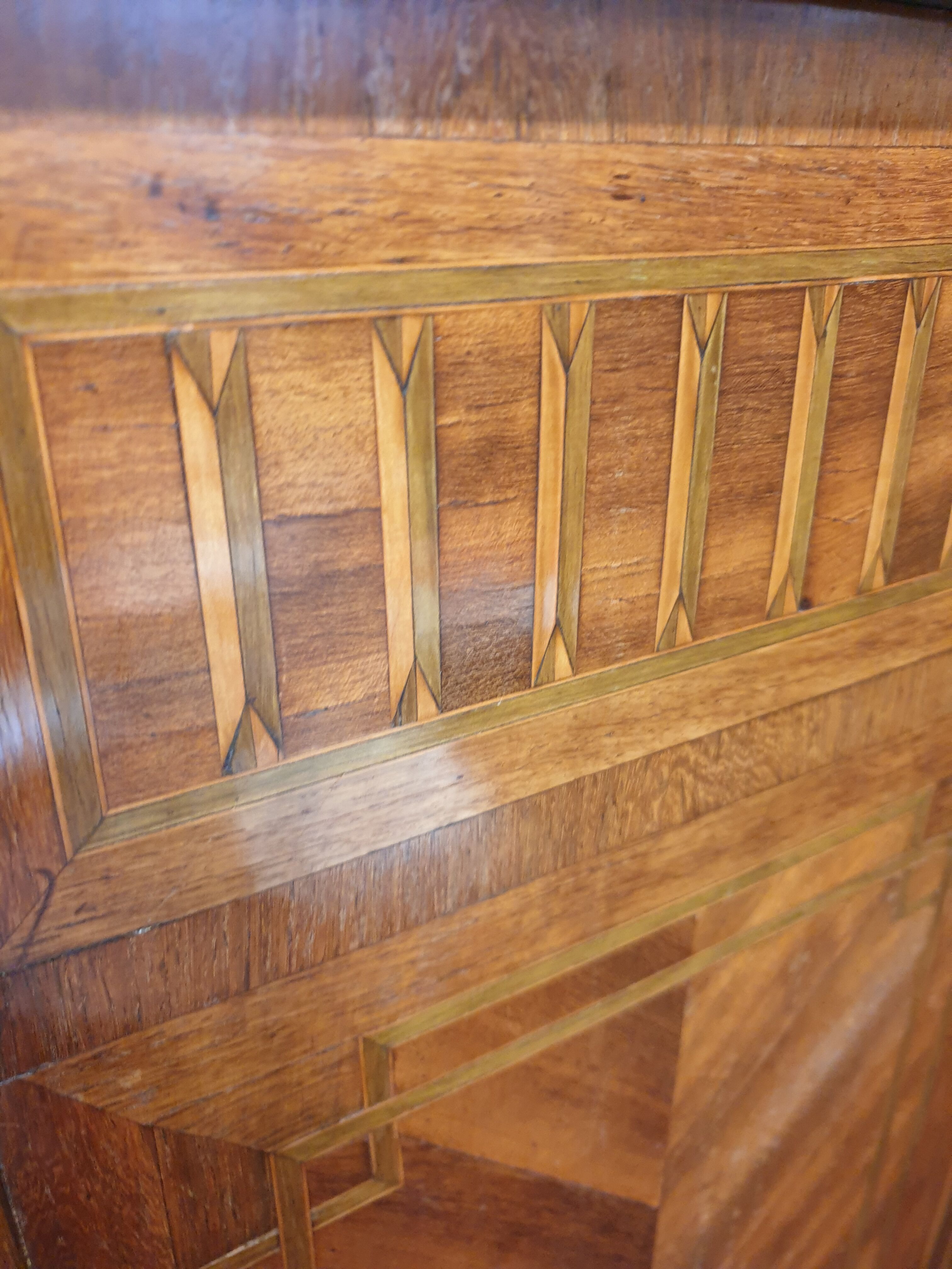 Writing desk marquetry Louis XVI