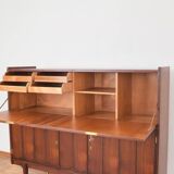 Buffet haut en teck norvégien du milieu du siècle, années 1960.