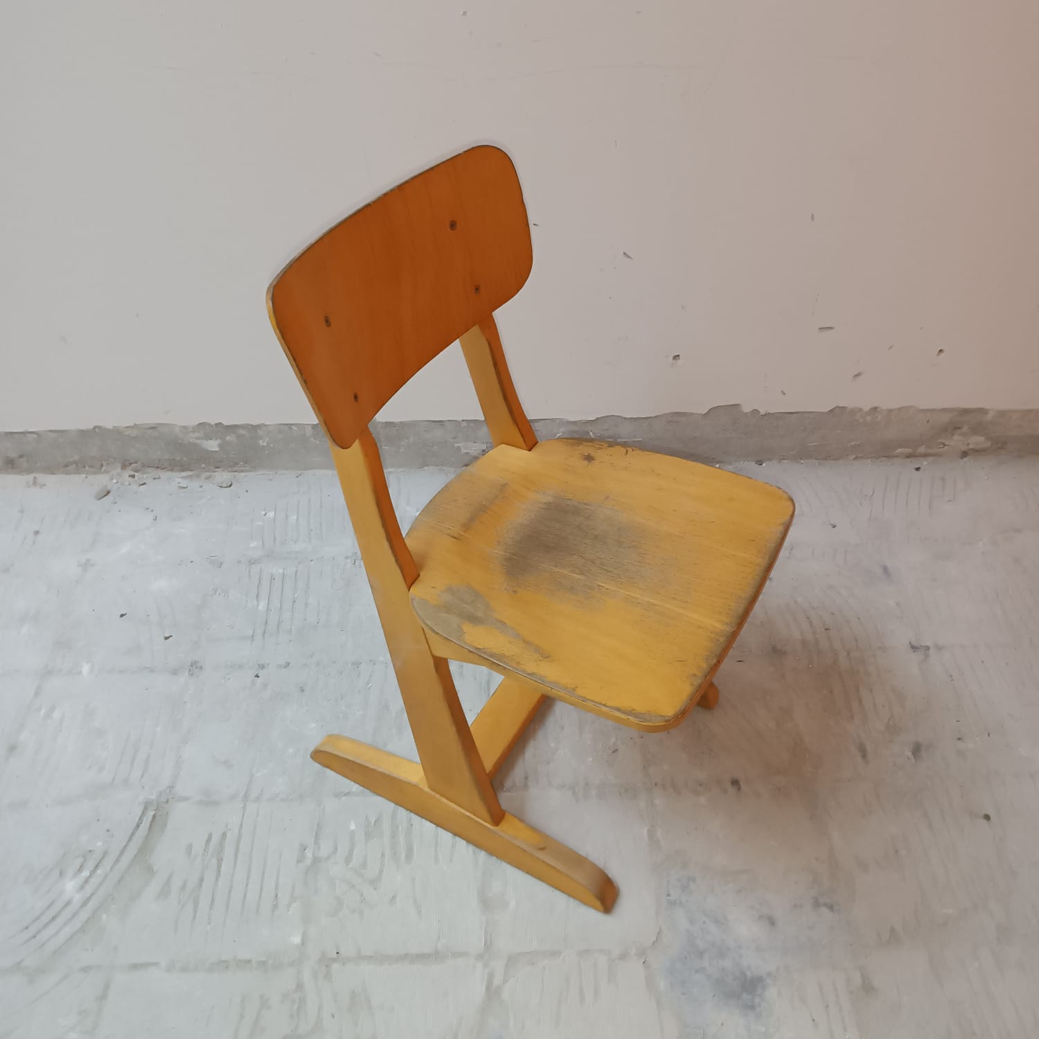 Casala vintage school chair 1960