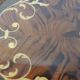 Plateau de service Italian Sorrento Novelty Inlaid Wood Works /vintage