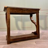 Empire Style Mahogany Cross Console 19th Century