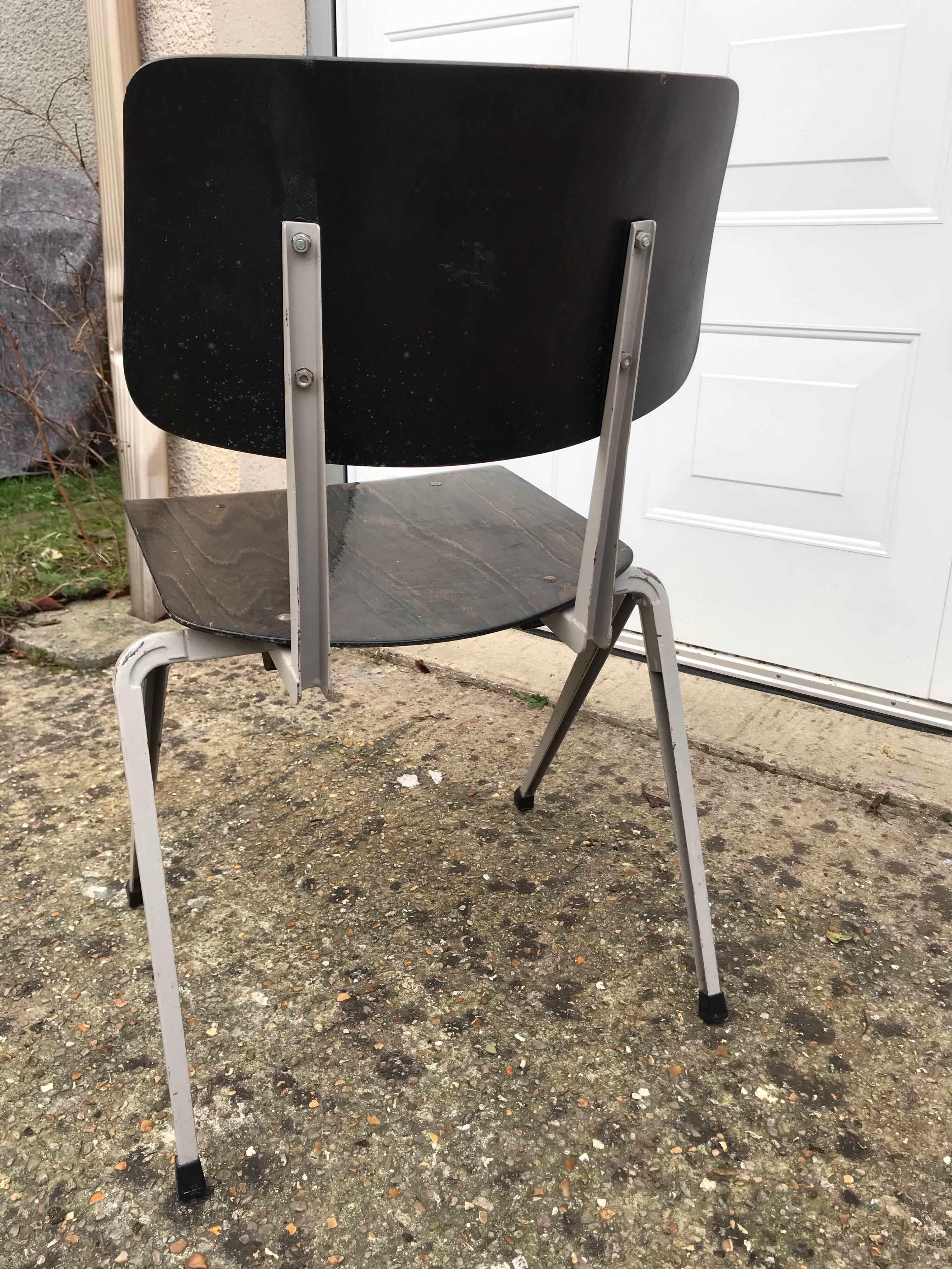 6 Galvanitas S18 compass chairs