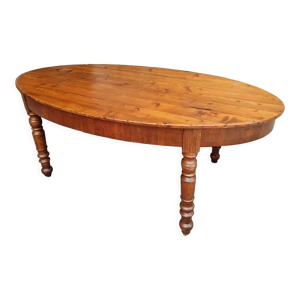 table antique table ovale