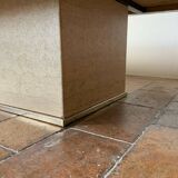Coffee table and travertine