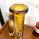 Vintage amber Empoli carafe