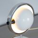 Pair of 2 very rare Moonlight table lamps/duo by Flemming Brylle, 1960s.