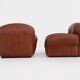 Vintage Italian design sculptural lounge chairs from 1970’s