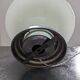 Ancien grand plafonnier skyscraper lampe à poser opaline Bahaus Art déco 1930 Ø 31 cm