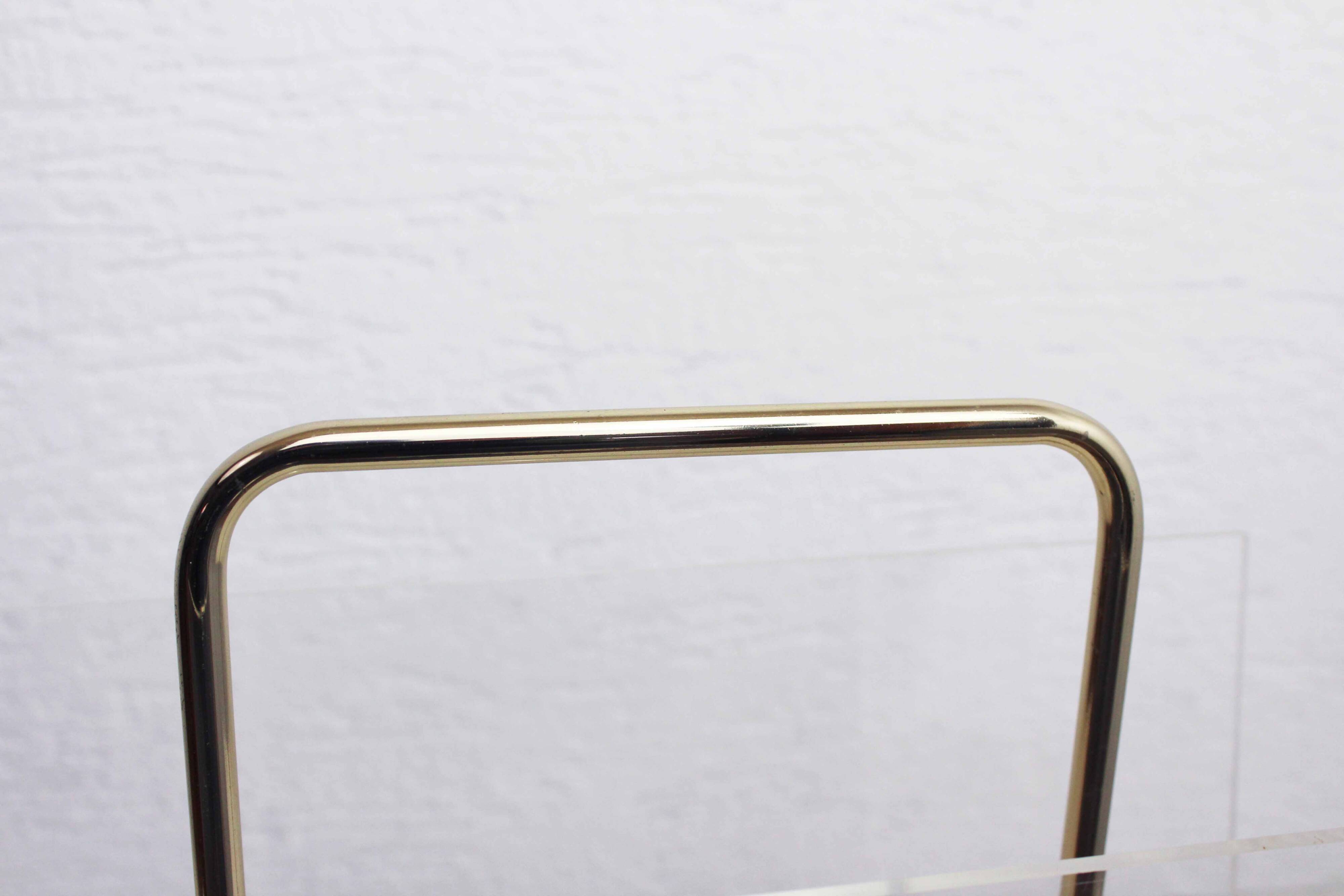 Plexiglass magazine holder