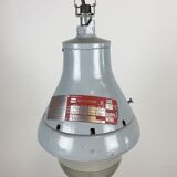 Grey industrial explosion proof light from Crouse-Hinds, 1970s