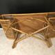 Rattan coffee table