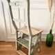 Chaise transformable escabeau