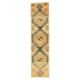 1970s Vintage Turkish Oushak Handmade Wool Runner 72x303