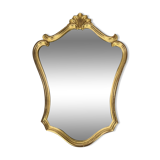 Gilded mirror carved wood, shell, classic style