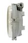 Grey Industrial Cast Aluminium Wall or Ceiling Light from Elektrosvit, 1970s