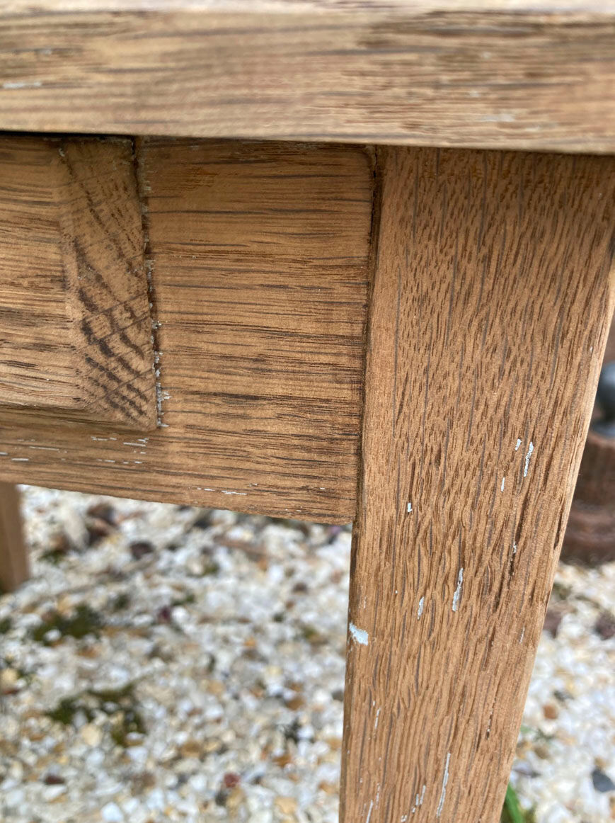 Small vintage farmhouse coffee table
