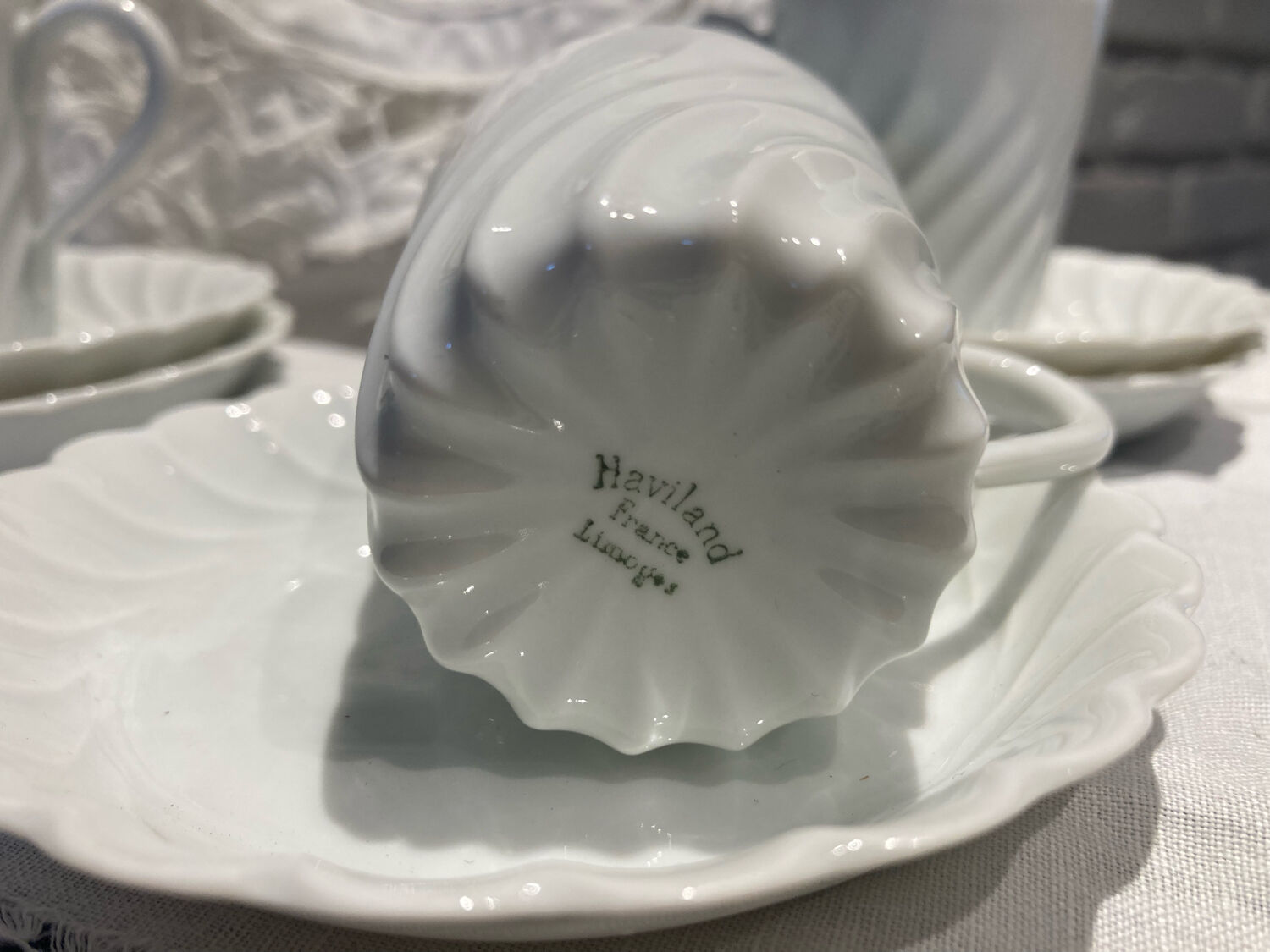 6 cups and teacups Haviland