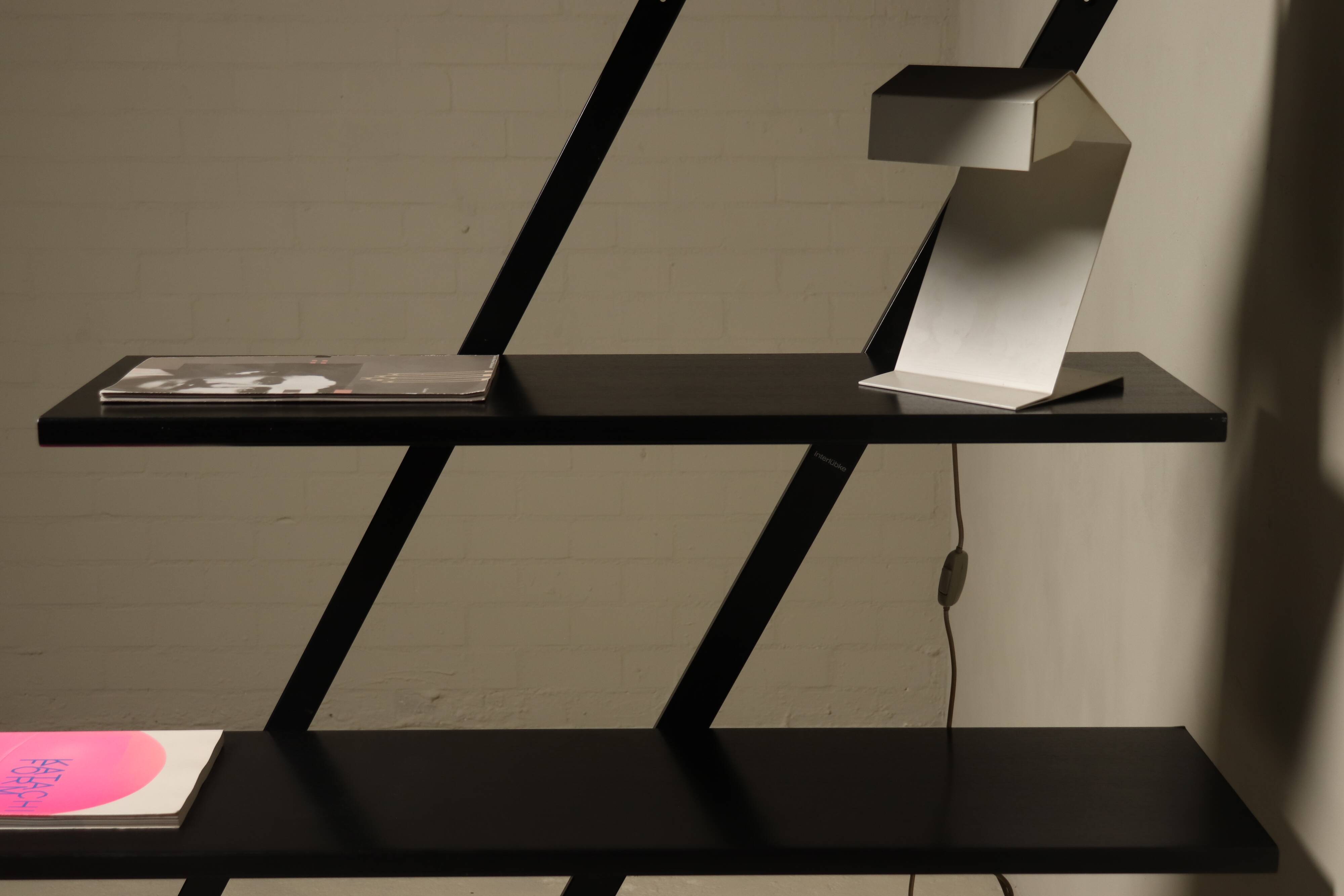 Postmodern Freestanding shelving Unit by Interlübke Germany 1980s