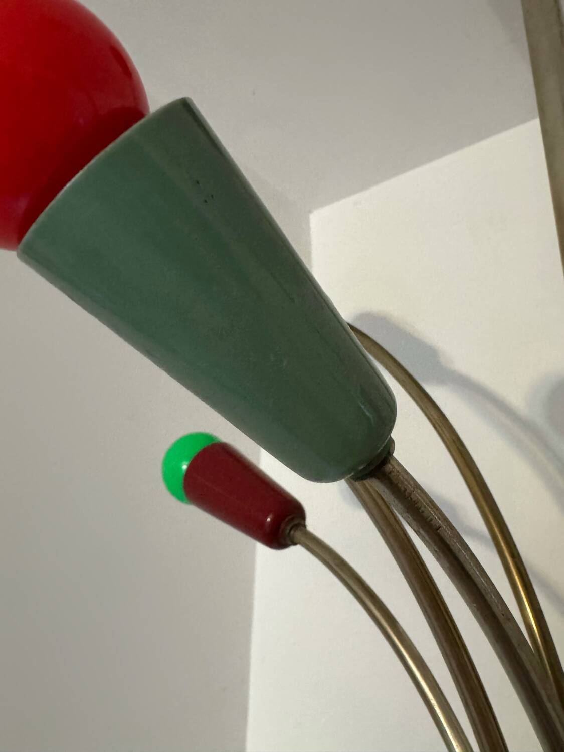 Multicoloured Sputnik chandelier from the 1960s.