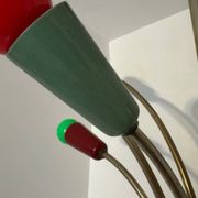 Multicoloured Sputnik chandelier from the 1960s.
