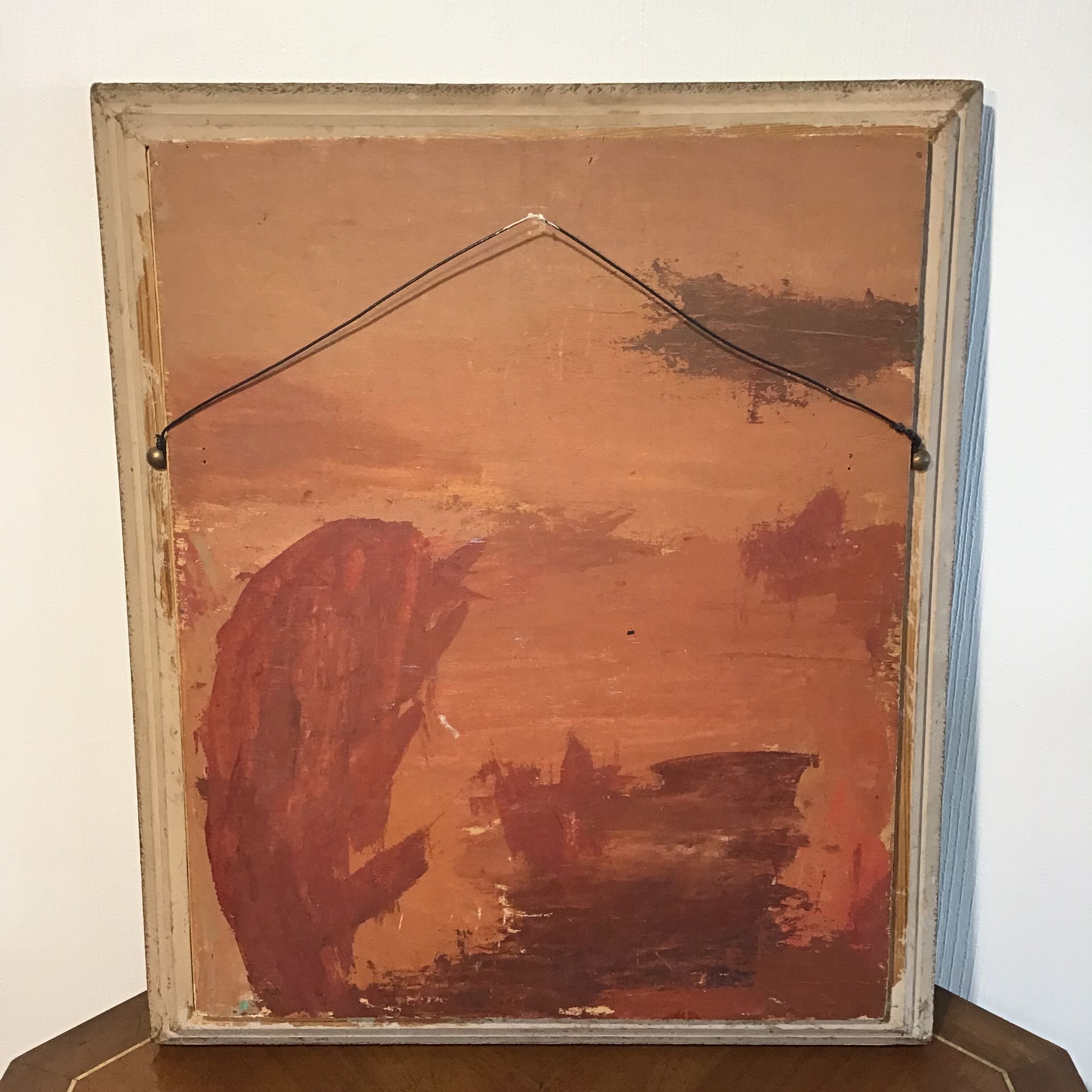 Female nude painting