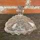 Vintage Crystal Bonbonnière Candy Dish #C872