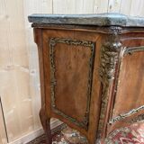 Marquetry buffet in Louis XV / Transition style