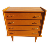 Commode vintage aux pieds fuseaux