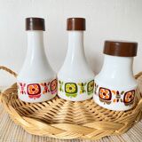 Mobil opaline oil and vinegar bowl, 1970s