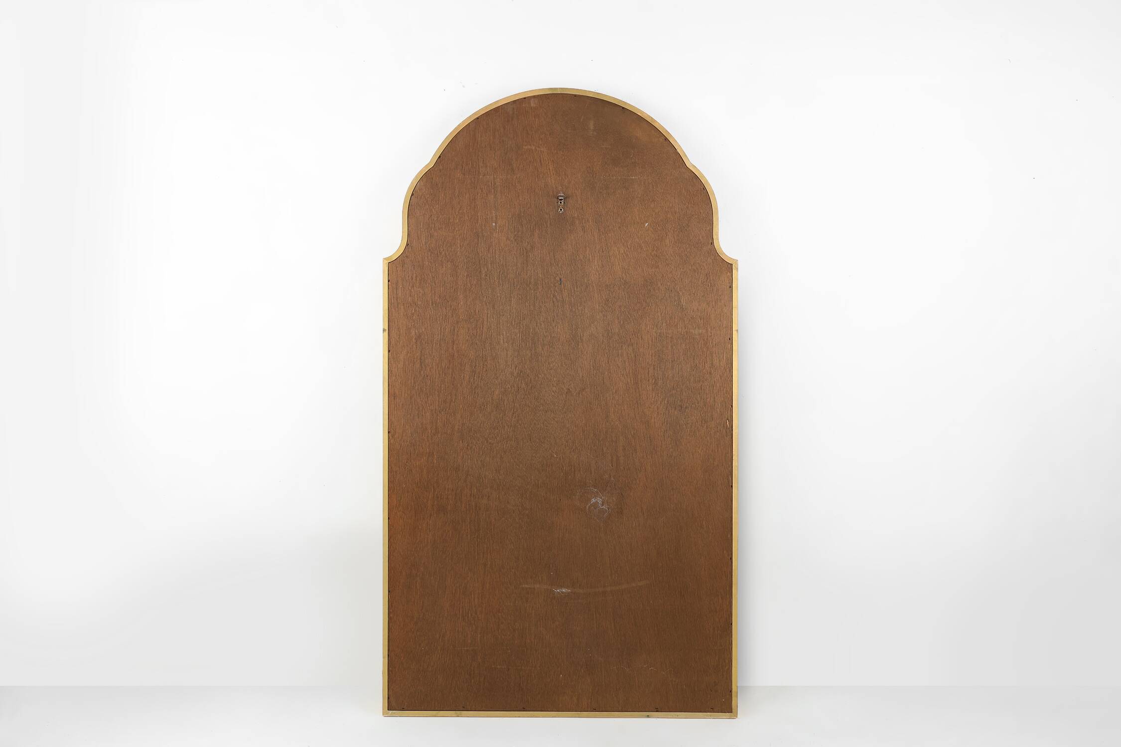 French gilt Louis Philip style mirror decorated with smoked mirror glass