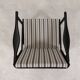 Wooden Scandianvian arm chair