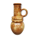 Vase en céramique XL vintage Allemagne de l’Ouest 'Tons de terre'